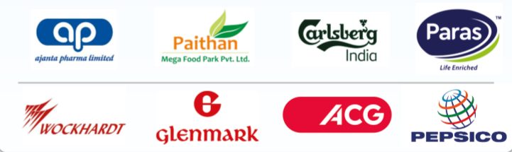 Pharma, consumer and FMCG client logos