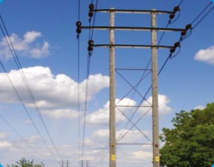 HT overhead line work