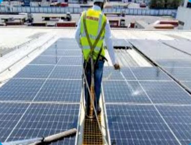Solar AMC panel cleaning