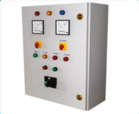 Control panel with meters