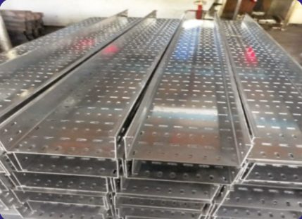 Perforated cable trays