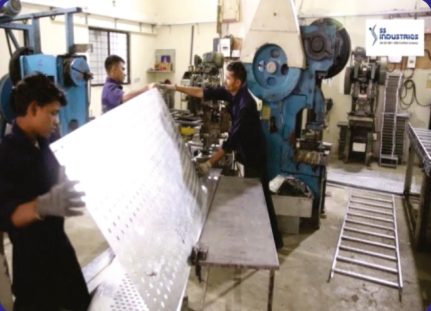 Cable tray fabrication