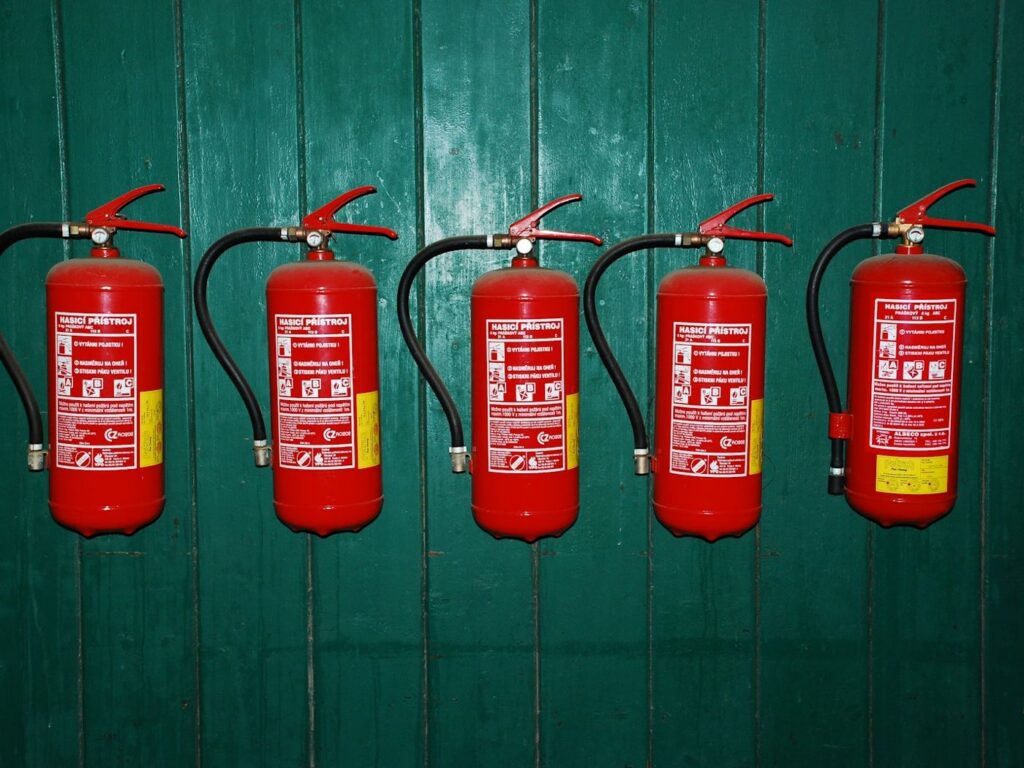 Fire extinguishers
