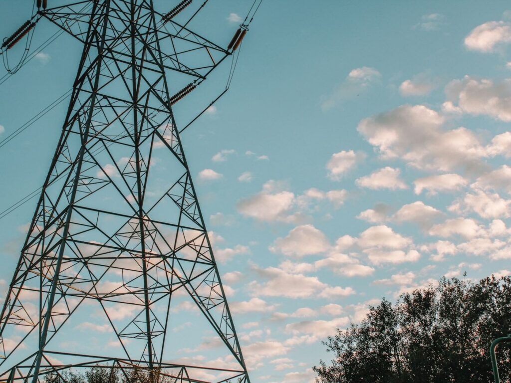 HT transmission tower